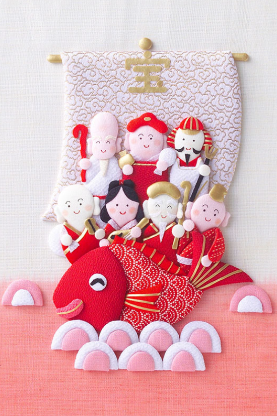 縁起のよい七福神