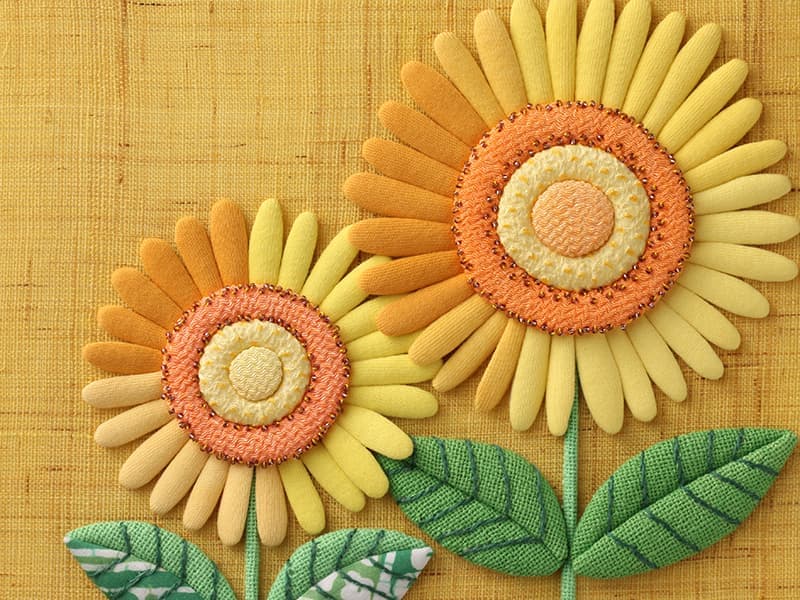 flower calender 向日葵