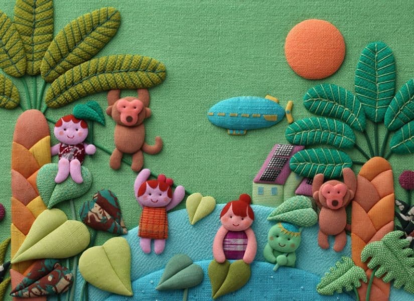 お洗濯 布 カレンダー