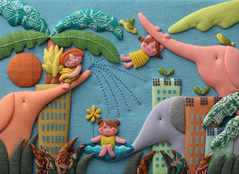 ゾウさんブランコ 布